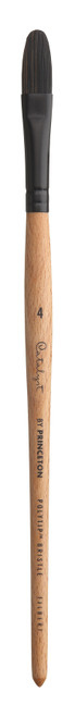 Princeton Catalyst Polytip Brush-Short Handle Filbert Size 4 - 5A00303F-1H1M9 - 757063645890