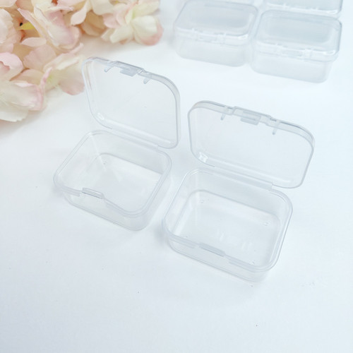 3 Pack - Dress My Craft Clear Storage Boxes 6/Pkg-Rectangular, 4.5x3.7cm - 5A003095-1H1SM 3 Pack - Dress My Craft Clear Storage Boxes 6/Pkg-Rectangular, 4.5x3.7cm - 5A003095-1H1SM