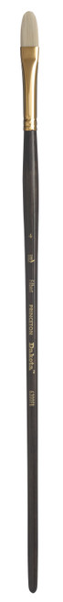 Princeton Series 630 Dakota Synthetic Bristle Brush-Long Handle Filbert Size 4 - 5A002ZBV-1H0SK - 757063630216