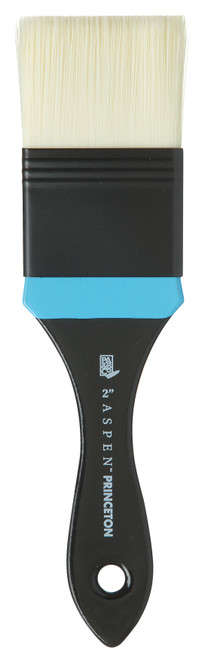Princeton Series 6500 Aspen Synthetic Brush-Short Handle Flat Mottler 2" - 5A002ZLT-1H10D - 757063650320