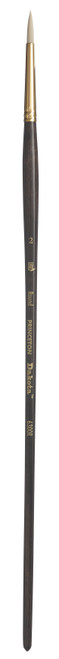 Princeton Series 630 Dakota Synthetic Bristle Brush-Long Handle Round Size 2 - 5A002ZBP-1H0SF - 757063630162