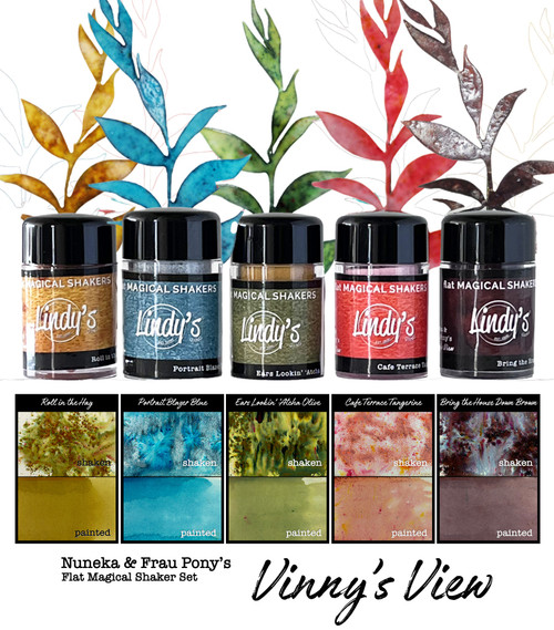 Lindy's Stamp Gang Magical Shaker 2.0 Set 15/PKg-Painter's Palette - 5A002YBP-1GZ82 Lindy's Stamp Gang Magical Shaker 2.0 Set 15/PKg-Painter's Palette - 5A002YBP-1GZ82