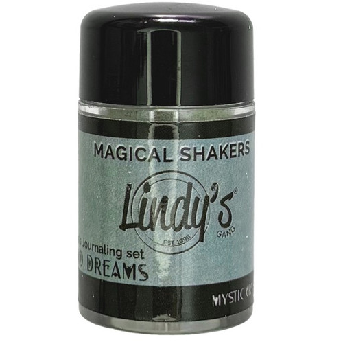 Lindy's Stamp Gang Magical Shaker 2.0 Individual Jar 10g-Mystic Crystal Teal - MSHAKER-1GZ86 - 818495018895
