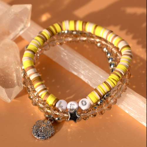 Jewelry Made By Me Zodiac 3 Piece Bracelet Set-Leo - 5A002JHZ-1GL0Y - 842702193938