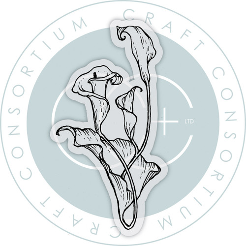 Craft Consortium Faeries Photopolymer Stamp Set-Arumlillies - 5A002YZ5-1H0CC