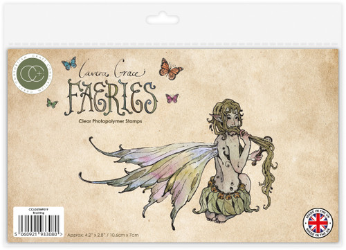 Craft Consortium Faeries Photopolymer Stamp Set-Brushing - 5A002YZF-1H0CH - 5060921933080