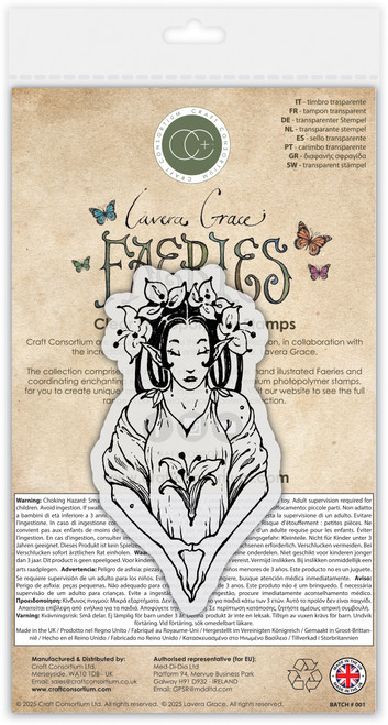Craft Consortium Faeries Photopolymer Stamp Set-Magic - 5A002YZD-1H0CR