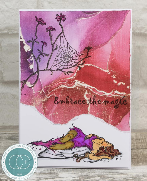 Craft Consortium Faeries Photopolymer Stamp Set-Sleeping - 5A002YZG-1H0CT