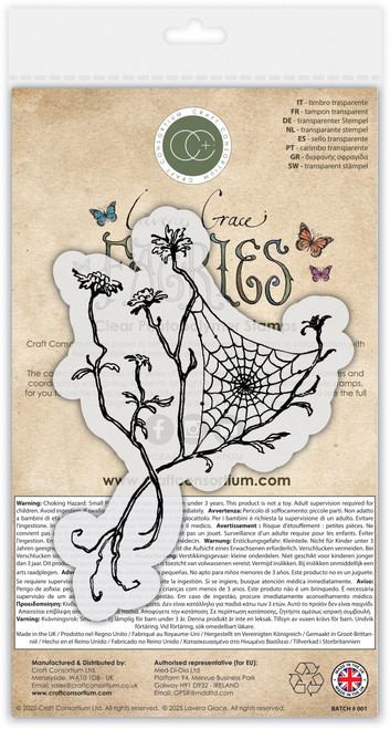 Craft Consortium Faeries Photopolymer Stamp Set-Web - 5A002YZ3-1H0CV