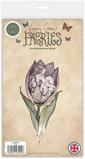 Craft Consortium Faeries Photopolymer Stamp Set-Tulip - 5A002YYZ-1H0CX - 5060921932946