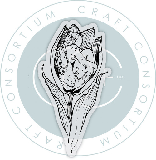Craft Consortium Faeries Photopolymer Stamp Set-Tulip - 5A002YYZ-1H0CX Craft Consortium Faeries Photopolymer Stamp Set-Tulip - 5A002YYZ-1H0CX