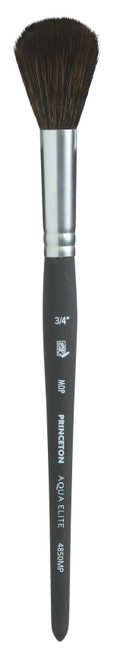 Princeton Series 4850 Aqua Elite Synthetic Watercolor Brush-Short Handle Round Size 3/0 - 5A002Z85-1H0QG - 757063486134