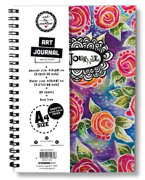 Art By Marlene Journal 30 Sheets-A4 - 5A002Y7D-1GZ5Y - 8713943159798