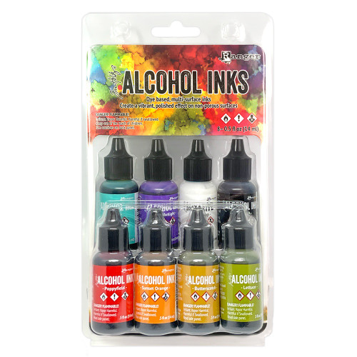 Tim Holtz Alcohol Ink Kit 8/Pkg-Spectrum Classic - 5A002Y3H-1GZ1J - 789541090731