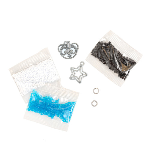 3 Pack - Colorbok Makit & Bakit Suncatcher Kit-Zipper Pull Charms 2/Pkg - TB-00050
