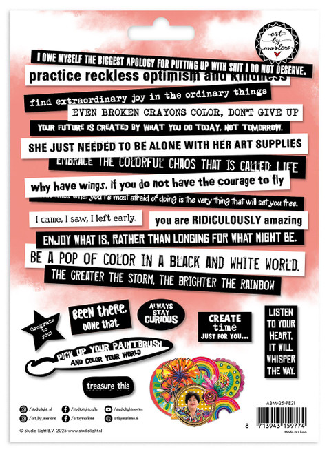 Art By Marlene Paper Elements-A Lot Of Quotes - 5A002Y75-1GZ3S