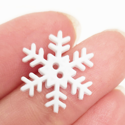 6 Pack - Dress It Up Embellishments-Sew Thru Snowflakes - DIUBTN-1H2NP 6 Pack - Dress It Up Embellishments-Sew Thru Snowflakes - DIUBTN-1H2NP