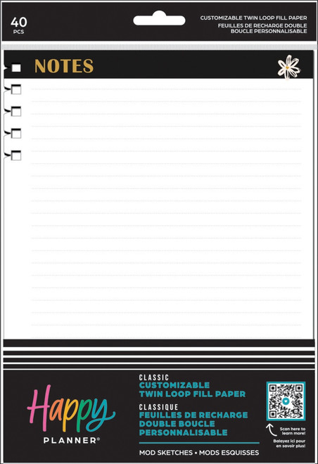 2 Pack - Happy Planner Classic Fill Paper-Mod Sketches - 5A002X4D-1GY0Q - 673807712720