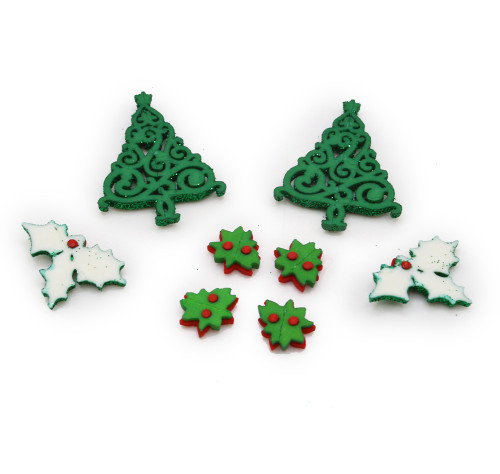 6 Pack - Dress It Up Holiday Embellishments-Christmas Elegance - DIUHLDAY-9074 6 Pack - Dress It Up Holiday Embellishments-Christmas Elegance - DIUHLDAY-9074