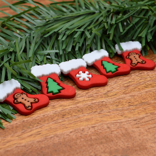 6 Pack - Dress It Up Holiday Embellishments-Stockings - DIUHLDAY-1185
