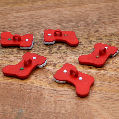 6 Pack - Dress It Up Holiday Embellishments-Stockings - DIUHLDAY-1185 6 Pack - Dress It Up Holiday Embellishments-Stockings - DIUHLDAY-1185