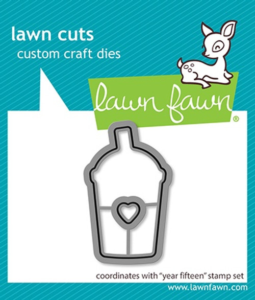 3 Pack - Lawn Cuts Custom Craft Die-Year Fifteen - 5A0030QV-1H25V - 783385672306