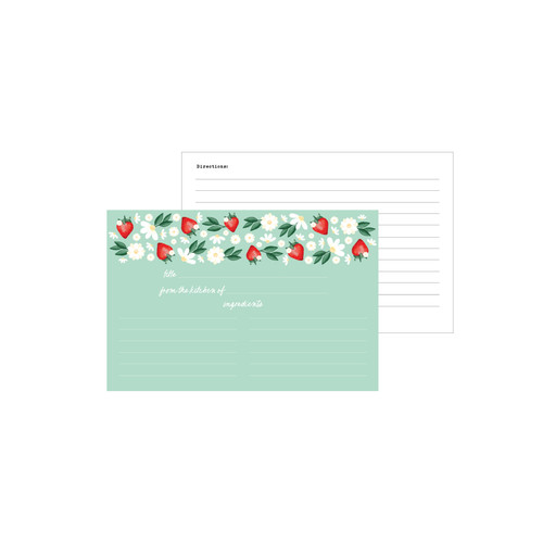 3 Pack - Echo Park Recipe Cards 4"X6"-Fruit Stand - 5A0030LP-1H214 3 Pack - Echo Park Recipe Cards 4"X6"-Fruit Stand - 5A0030LP-1H214