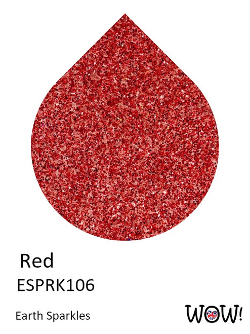 3 Pack - WOW! Earth Sparkles Glitter 15ml-Red - 5A0030F6-1H1T9