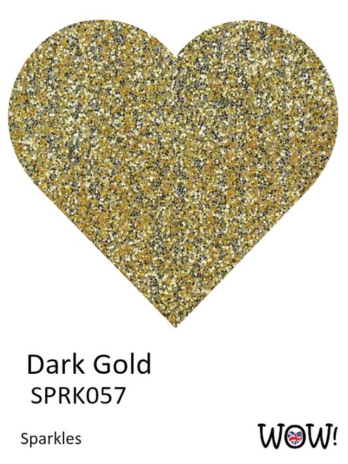 3 Pack - WOW! Sparkles Glitter 15ml-Dark Gold - 5A0030F3-1H1TM - 5056333105689