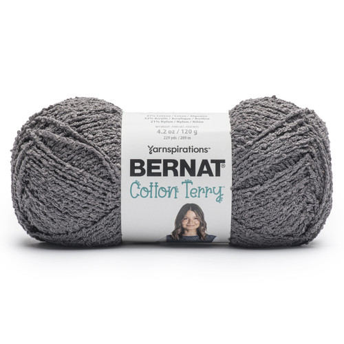 3 Pack - Bernat Cotton Terry Yarn-Pebble - 5A002Z46-1H18F - 057355560390 3 Pack - Bernat Cotton Terry Yarn-Pebble - 5A002Z46-1H18F - 057355560390