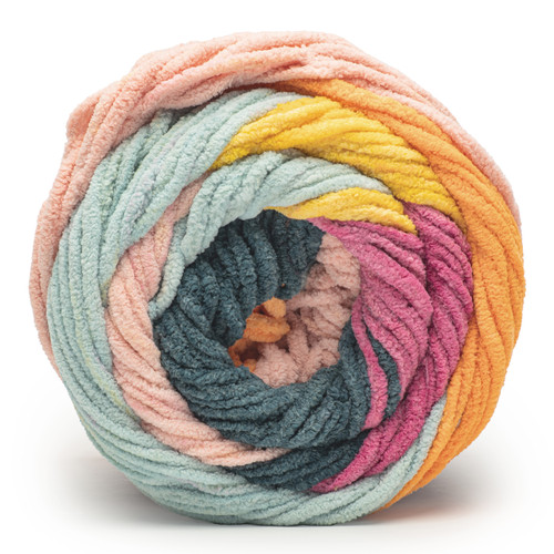2 Pack - Bernat Blanket Patchwork Yarn-Tropical Splash - 5A002Z44-1H18T