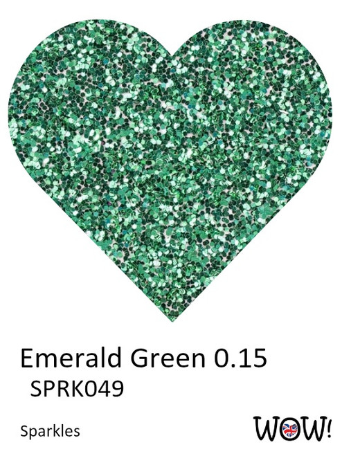 3 Pack - WOW! Sparkles Glitter 15ml-Emerald Green 0.15 - 5A0030F3-1H1TX - 5056333105603