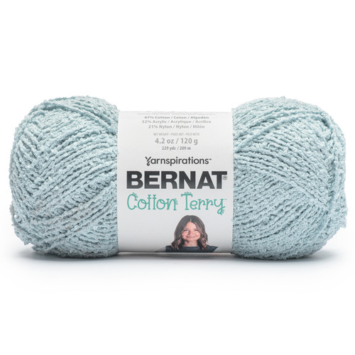 3 Pack - Bernat Cotton Terry Yarn-Chambray - 5A002Z46-1H18Y - 057355560444