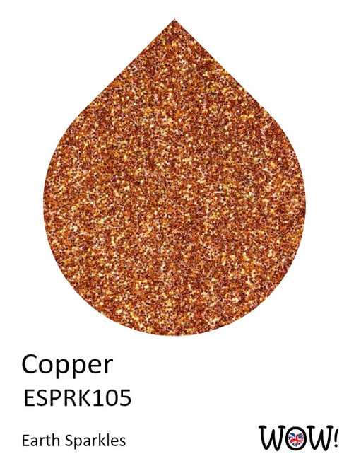 3 Pack - WOW! Earth Sparkles Glitter 15ml-Copper - 5A0030F6-1H1V9