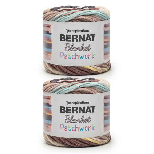 2 Pack - Bernat Blanket Patchwork Yarn-Pastry Cream - 5A002Z44-1H19D 2 Pack - Bernat Blanket Patchwork Yarn-Pastry Cream - 5A002Z44-1H19D
