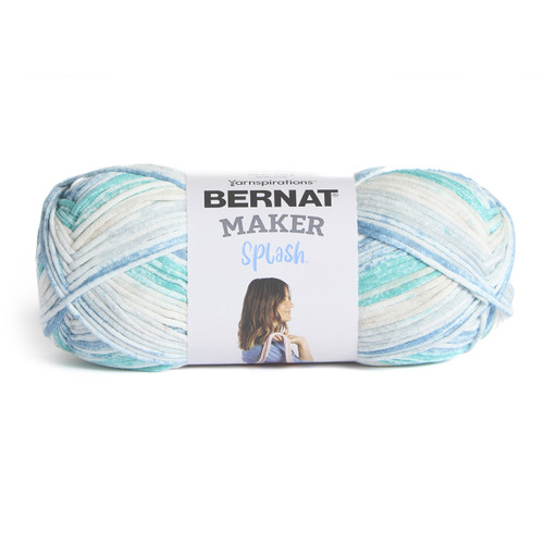 2 Pack - Bernat Maker Splash Yarn-Teal Print - 5A002Z48-1H1B1 - 057355560161