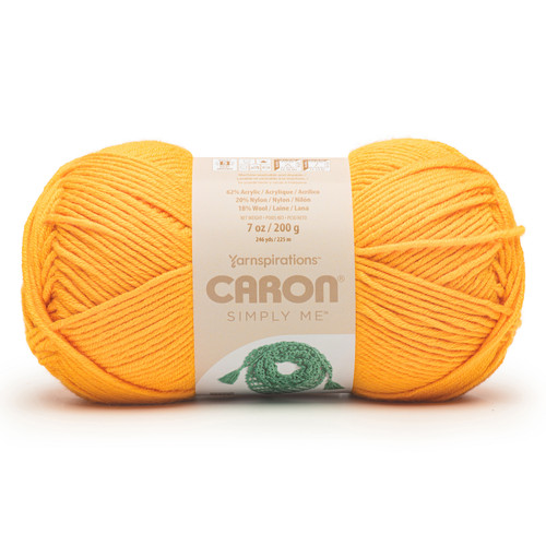 2 Pack - Caron Simply Me Yarn-Citrine - 5A002X8W-1GY8J - 057355560536