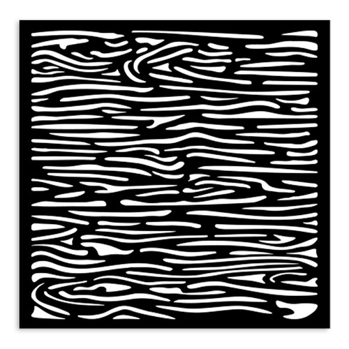 3 Pack - Stamperia Stencil 4.72"X 4.72"-Silent Sea Wood Pattern - 5A002XGQ-1GYGF