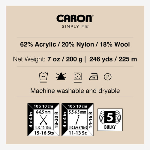 2 Pack - Caron Simply Me Yarn-Dusted Lilac - 5A002X8W-1GY97 2 Pack - Caron Simply Me Yarn-Dusted Lilac - 5A002X8W-1GY97