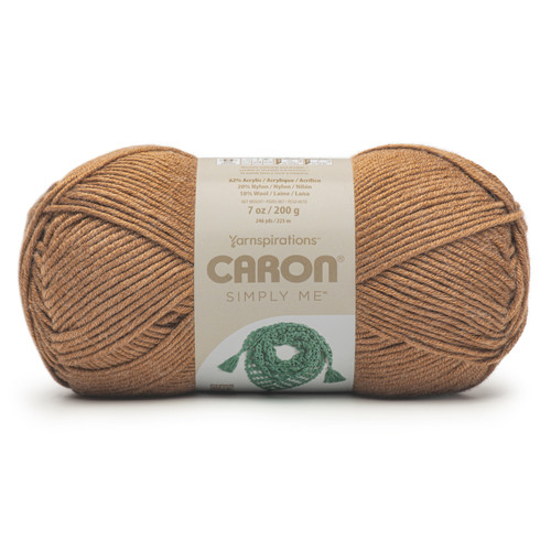 2 Pack - Caron Simply Me Yarn-Caramel Heather - 5A002X8W-1GY9G - 057355560628 2 Pack - Caron Simply Me Yarn-Caramel Heather - 5A002X8W-1GY9G - 057355560628
