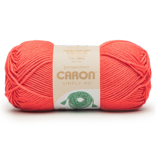 2 Pack - Caron Simply Me Yarn-Ruby - 5A002X8W-1GY91 - 057355560512