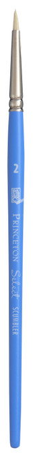 3 Pack Princeton Select Natural Bristle Short Handle Brush -Scumbler Size 2 5A002ZSX-1H15F - 757063377166