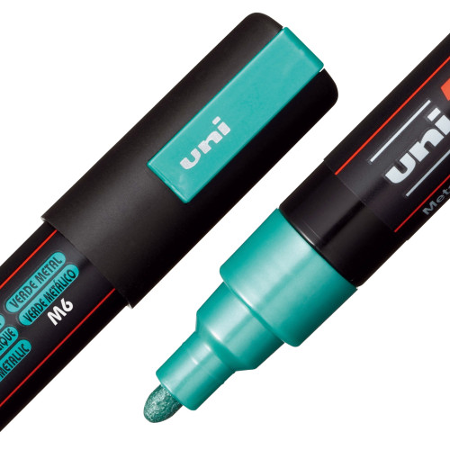 POSCA 5M Medium Bullet Tip 2.5mm Paint Marker 8/Pkg-Metallic Colors - 5A00317M-1H2Y0 POSCA 5M Medium Bullet Tip 2.5mm Paint Marker 8/Pkg-Metallic Colors - 5A00317M-1H2Y0