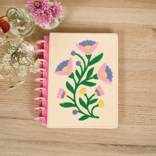 Happy Planner Chenille Embroidery 12-Month Planner-Bloom & Glow; Jul '25 - Jun '26 - 5A002X2W-1GY3F Happy Planner Chenille Embroidery 12-Month Planner-Bloom & Glow; Jul '25 - Jun '26 - 5A002X2W-1GY3F