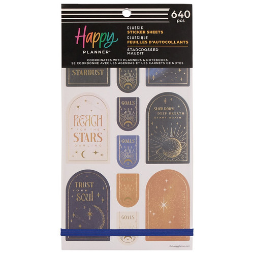 Happy Planner Sticker Value Pack 30/Sheets-Starcrossed - 5A002X4G-1GY3L - 673807696402