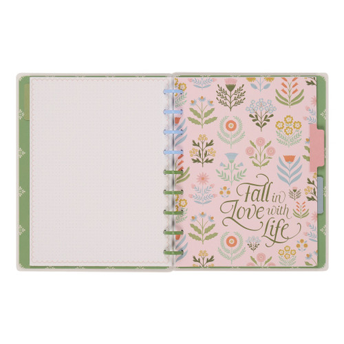 Happy Planner Classic Disc Bound Notebook-Cottage Charm - 5A002X4M-1GY3Q