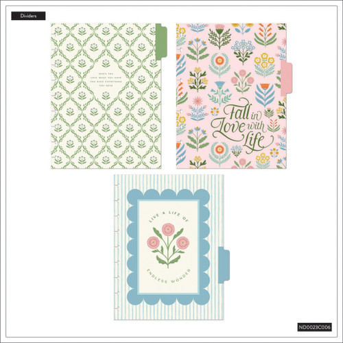 Happy Planner Classic Disc Bound Notebook-Cottage Charm - 5A002X4M-1GY3Q