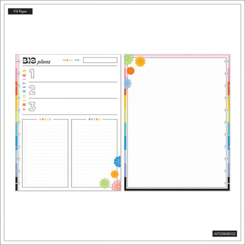Happy Planner Big Fill Paper-Happy Outlines - 5A002X4K-1GY3Z Happy Planner Big Fill Paper-Happy Outlines - 5A002X4K-1GY3Z