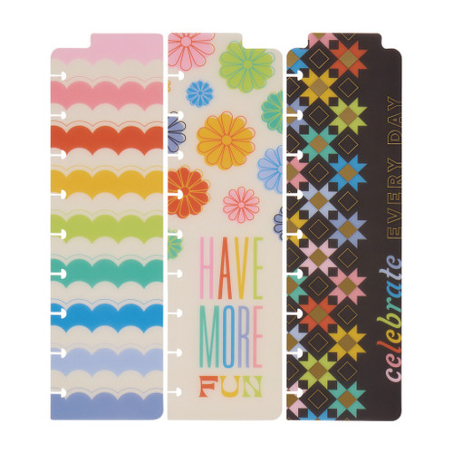 Happy Planner Accessories - Bookmark-Happy Outlines - 5A002X4S-1GY3Y