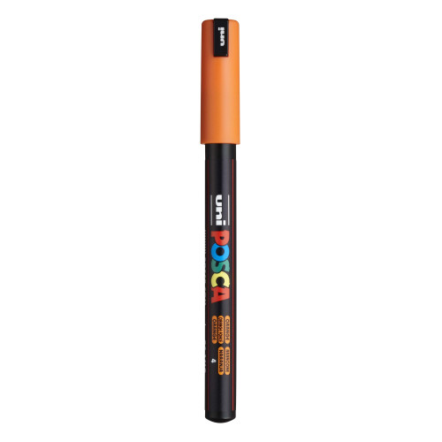 POSCA 1MR Paint Marker X-Fine Metal Tip 0.7mm-Orange - PC-1MR-1H2PV